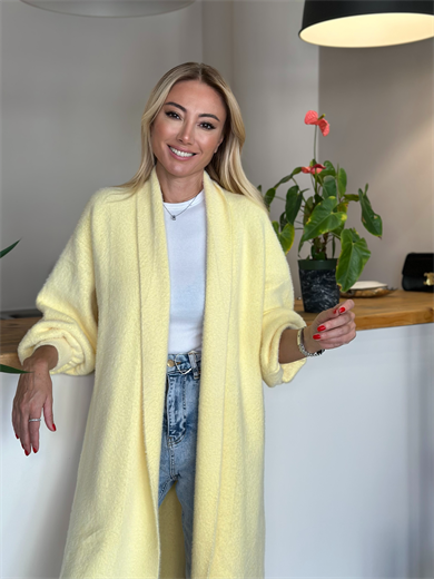 Yumoş Sarı Hırka Askı00121