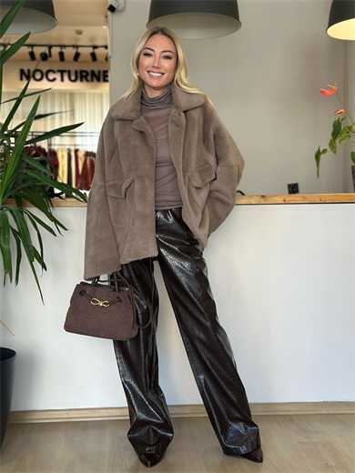 Yumoş Vizon Kaban Askı00236