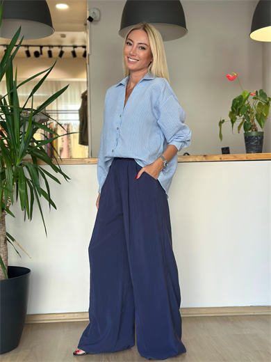 ZR Model Çizgili Gömlek Askı00110