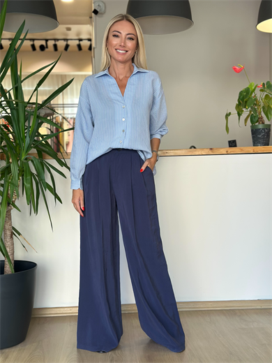 ZR Model Çizgili Gömlek Askı00110