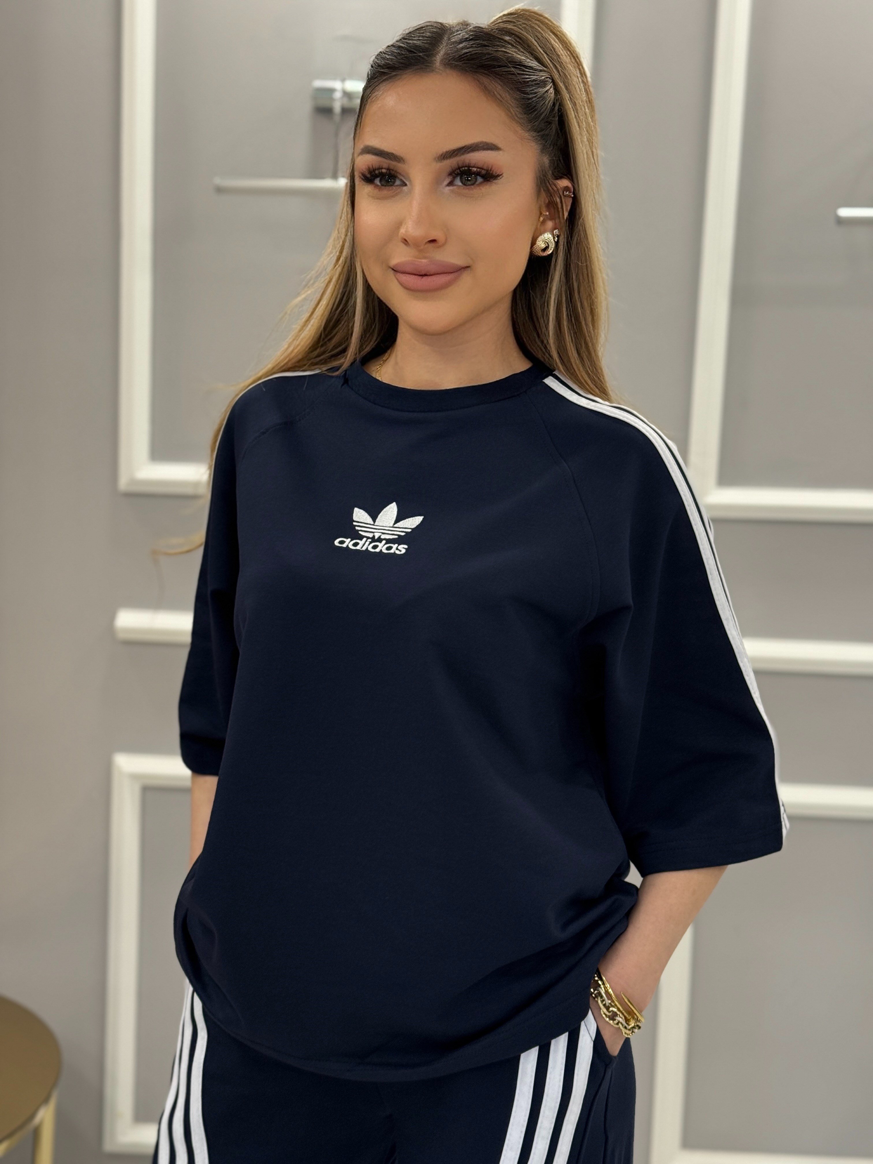 Ad-das Premium Nakış Yazılı Lacivert Takım 