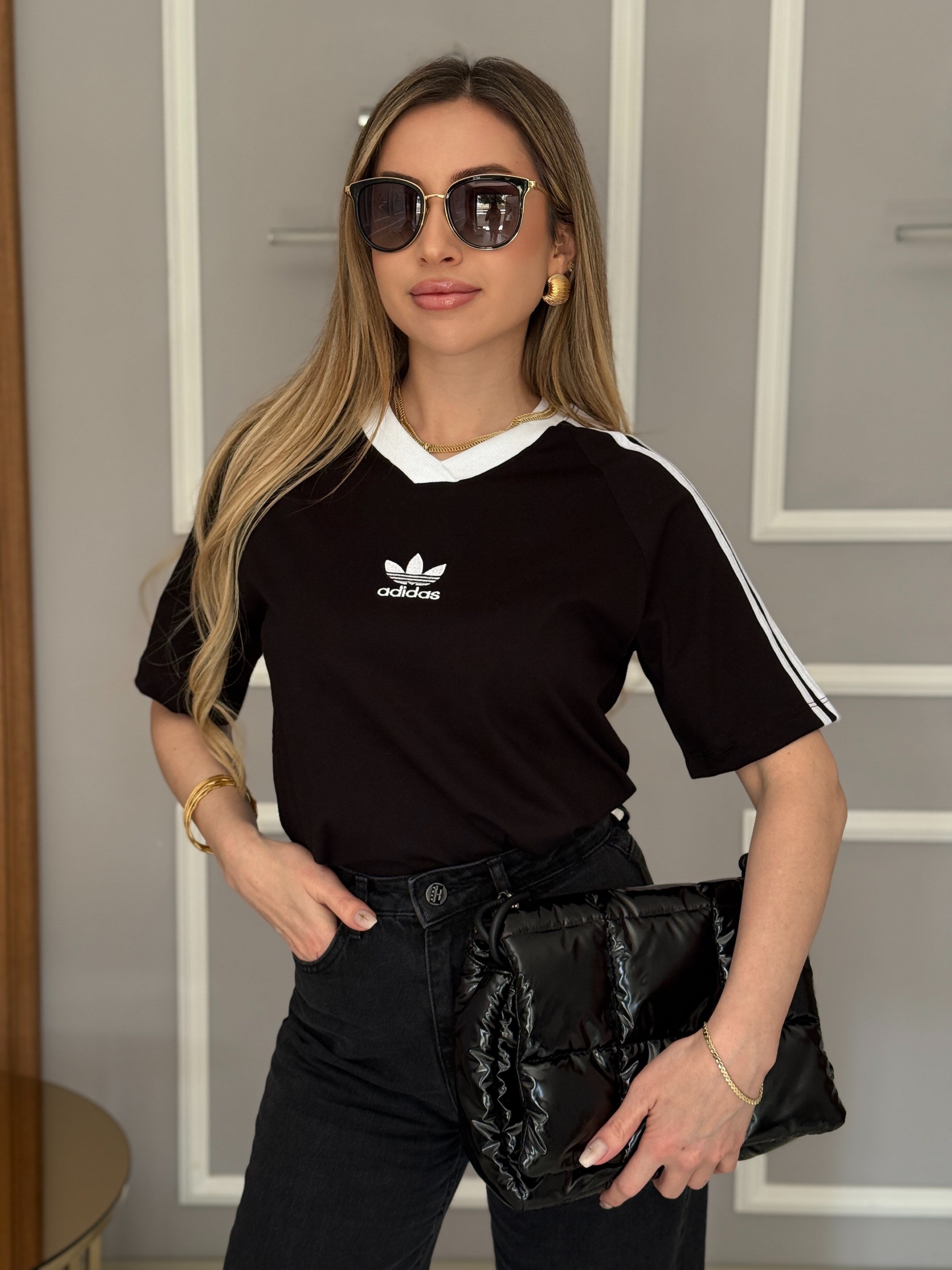 ADDAS Premium Siyah Tişört 