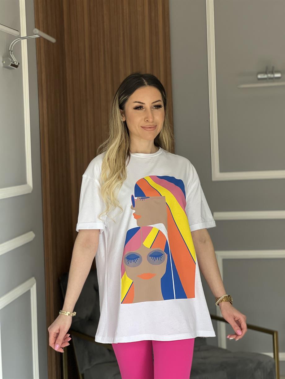 Çok Renkli Tshirt