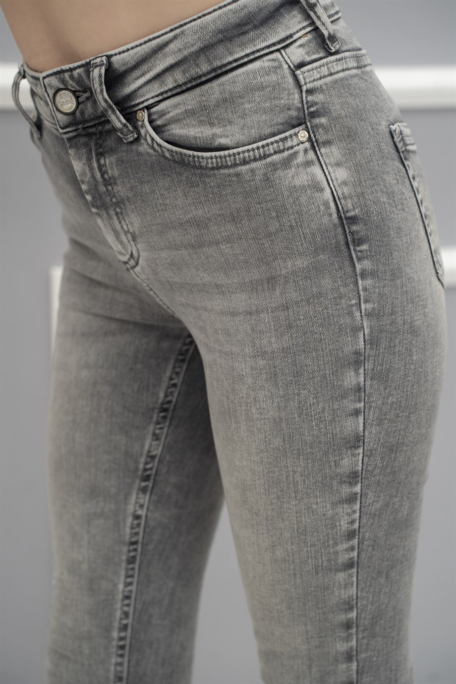 Kota Skinny Jean Gri