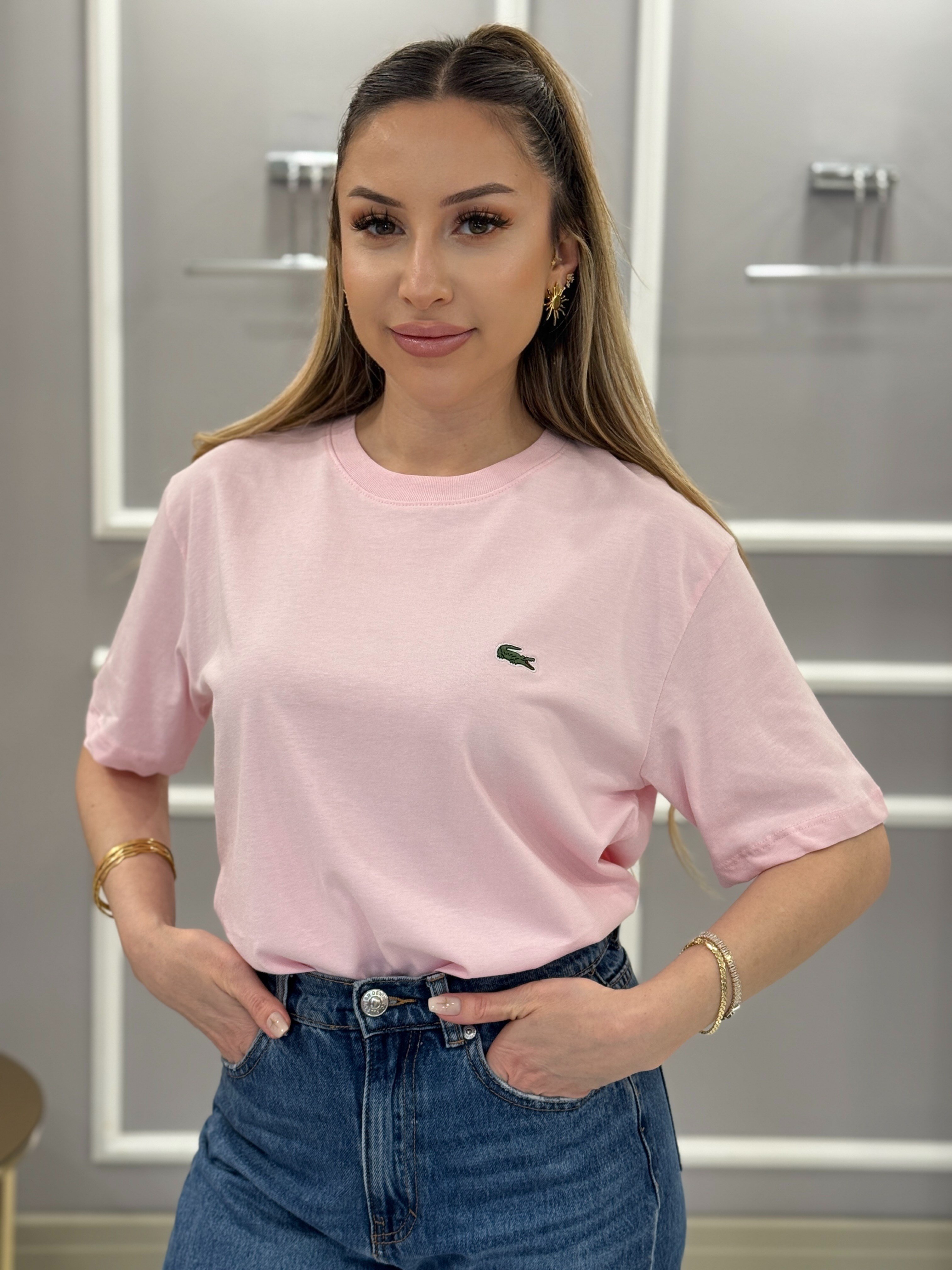 LT Premium Basic Pembe Tişört 