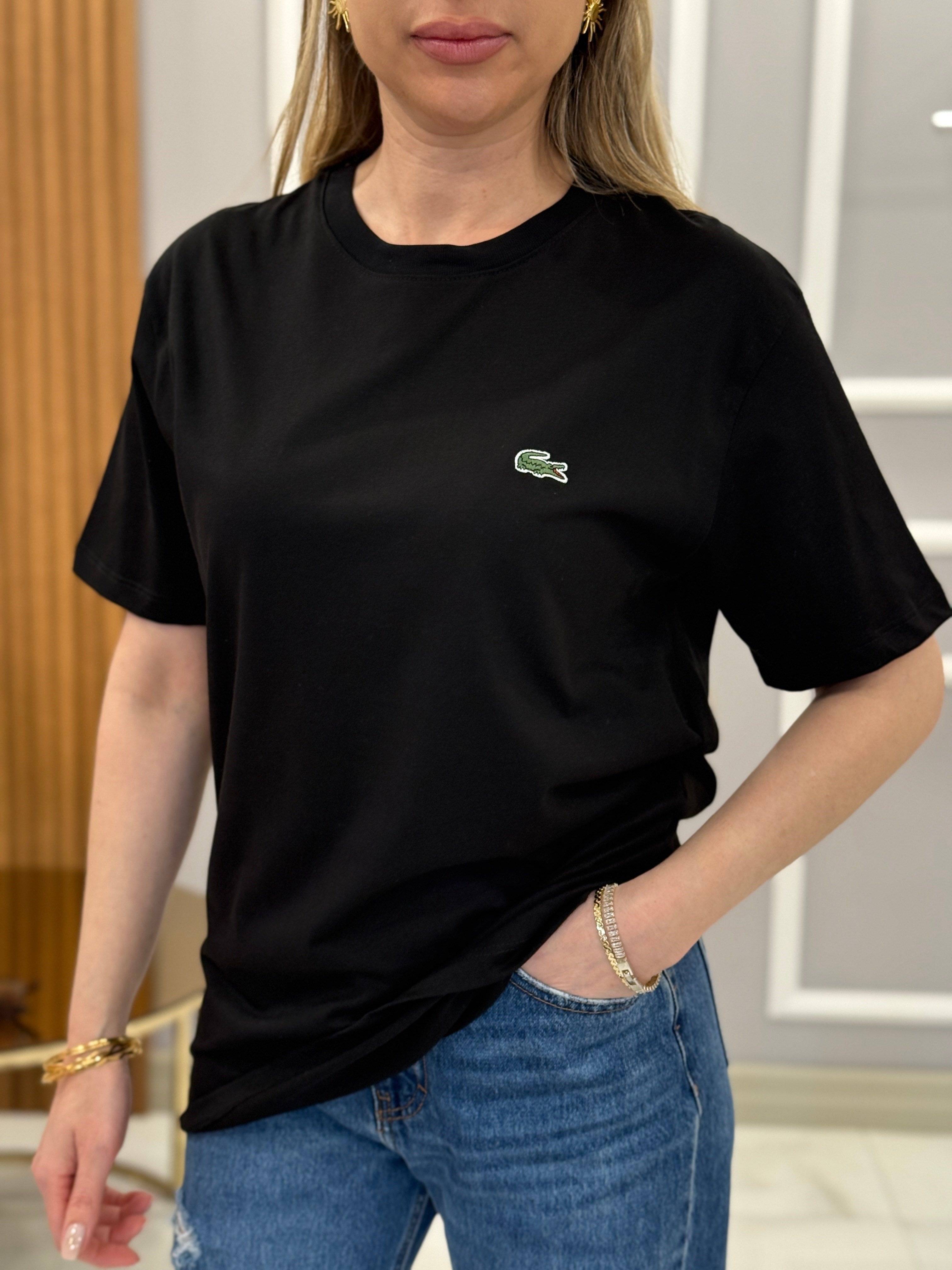 LT Premium Basic Siyah Tişört 