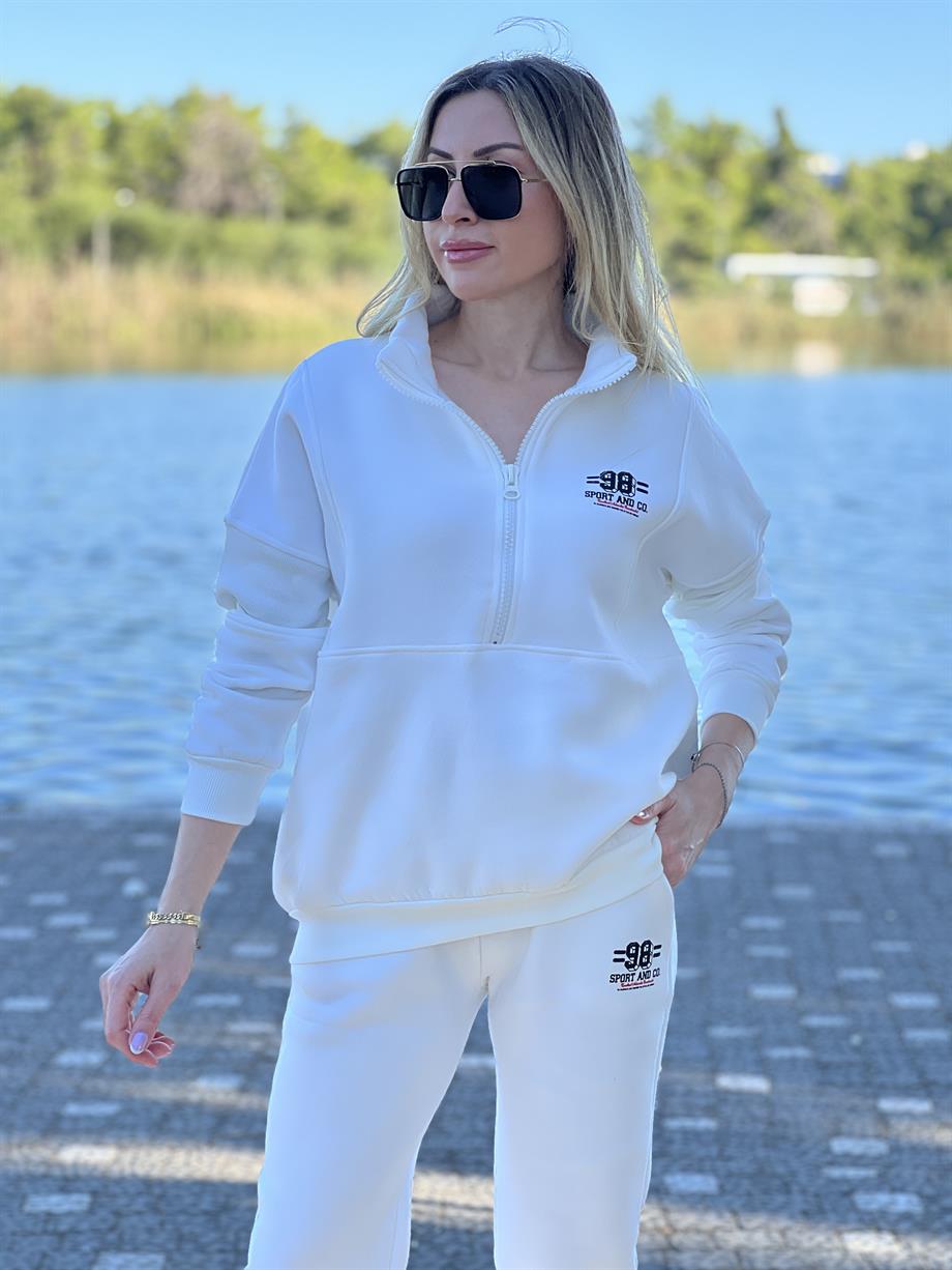 Margid Eşofman Takım Ekru