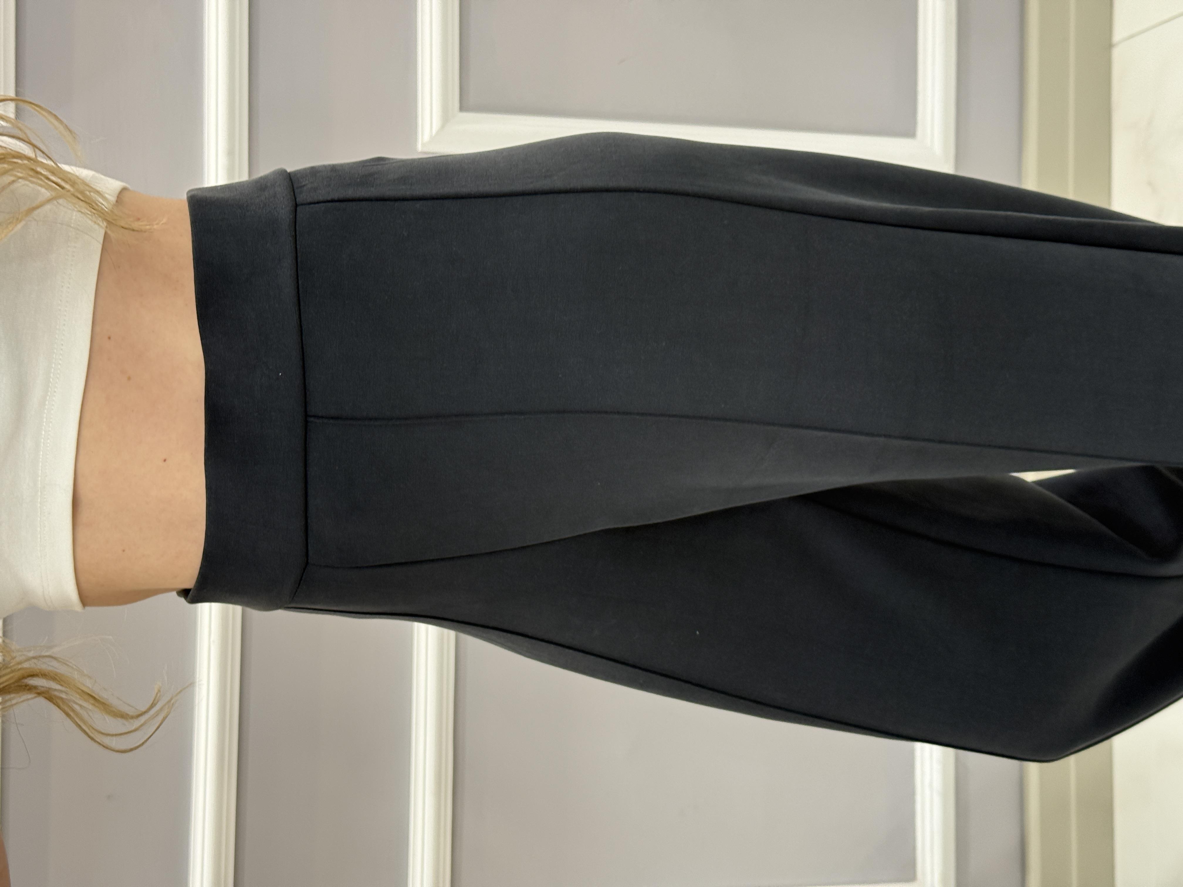 Oys Modal Kumaş Beli Lastikli Çımalı Lacivert Pantolon 
