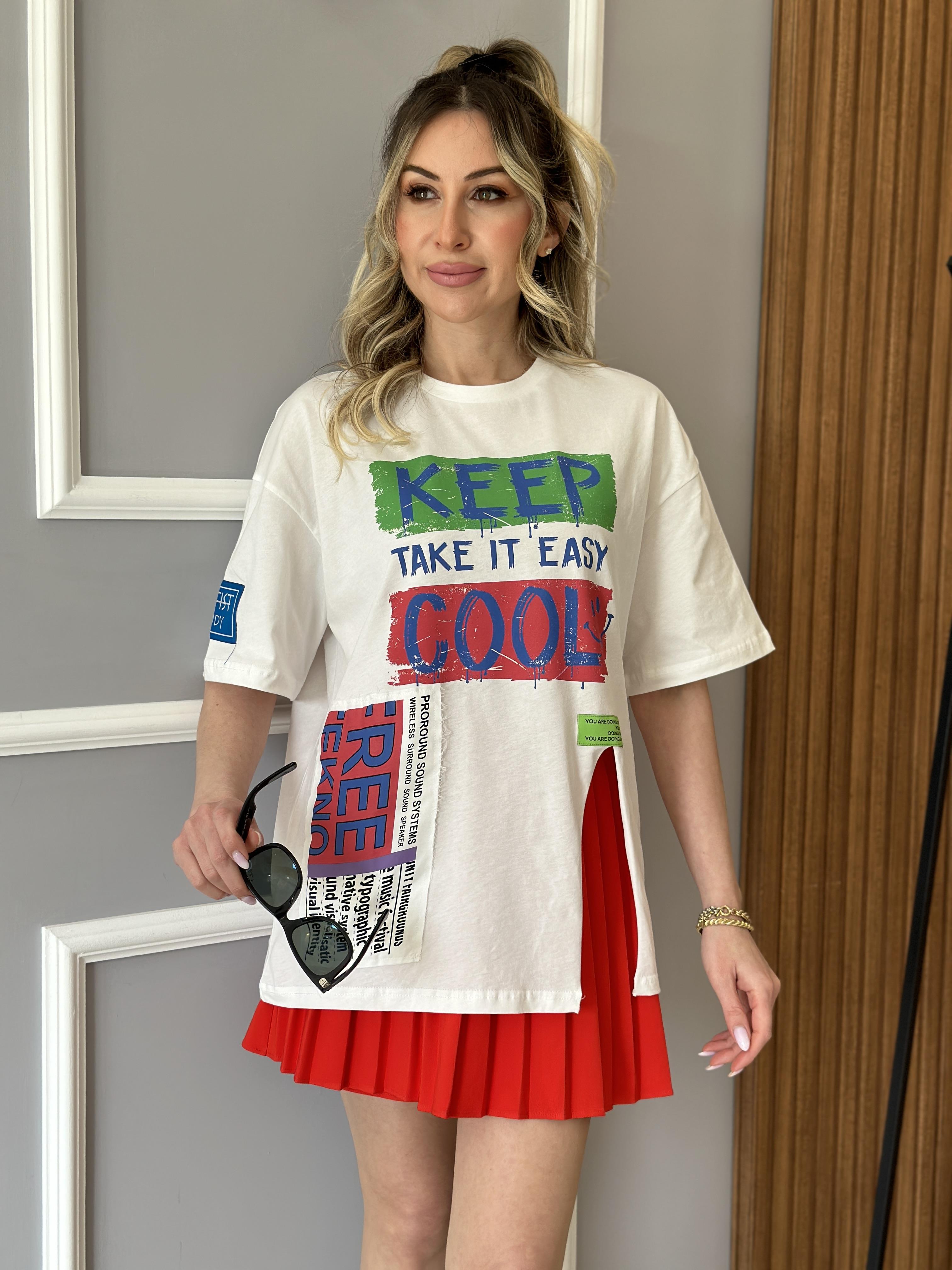 Premium Cool T-shirt  Ekru
