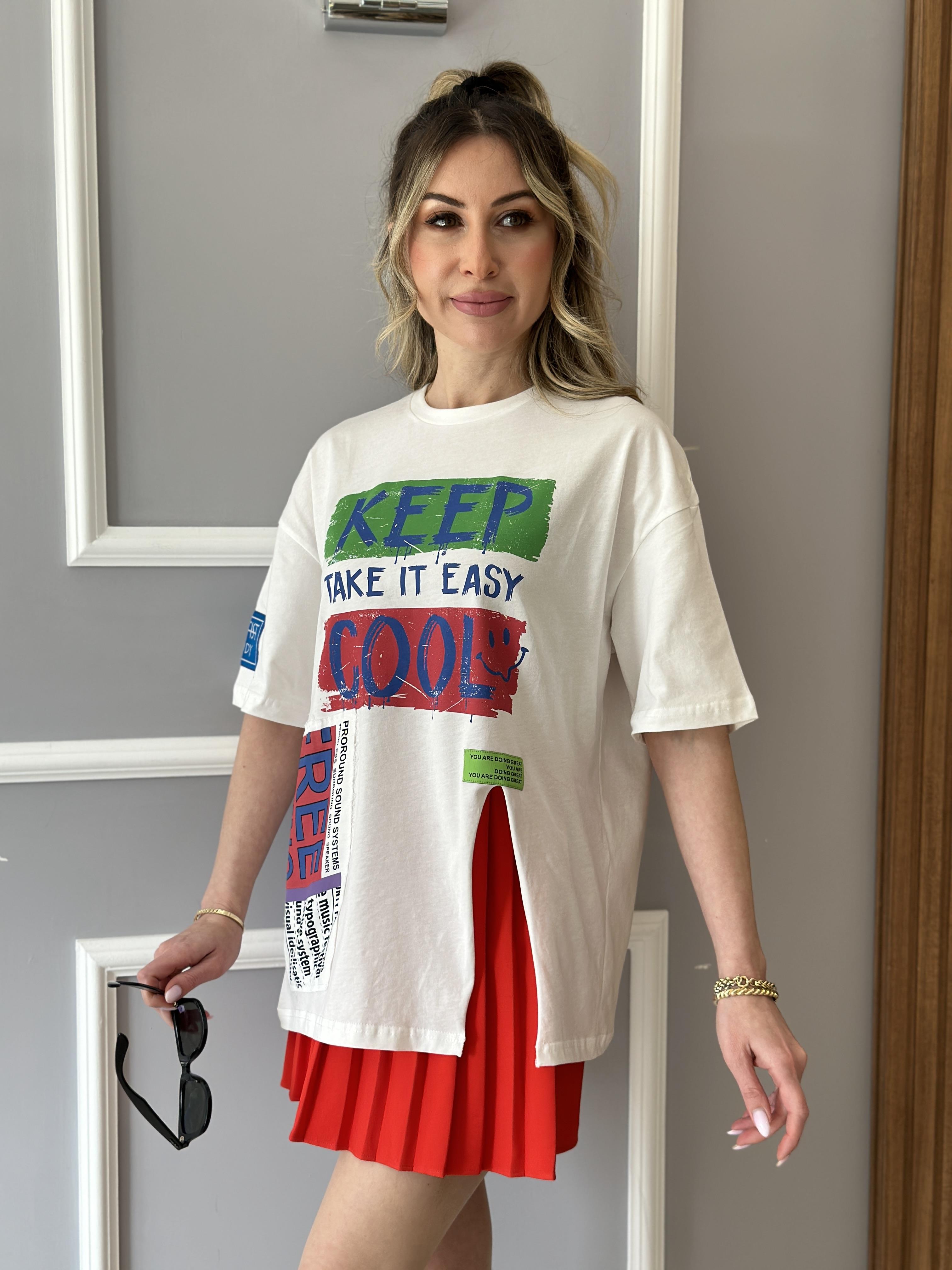 Premium Cool T-shirt  Ekru