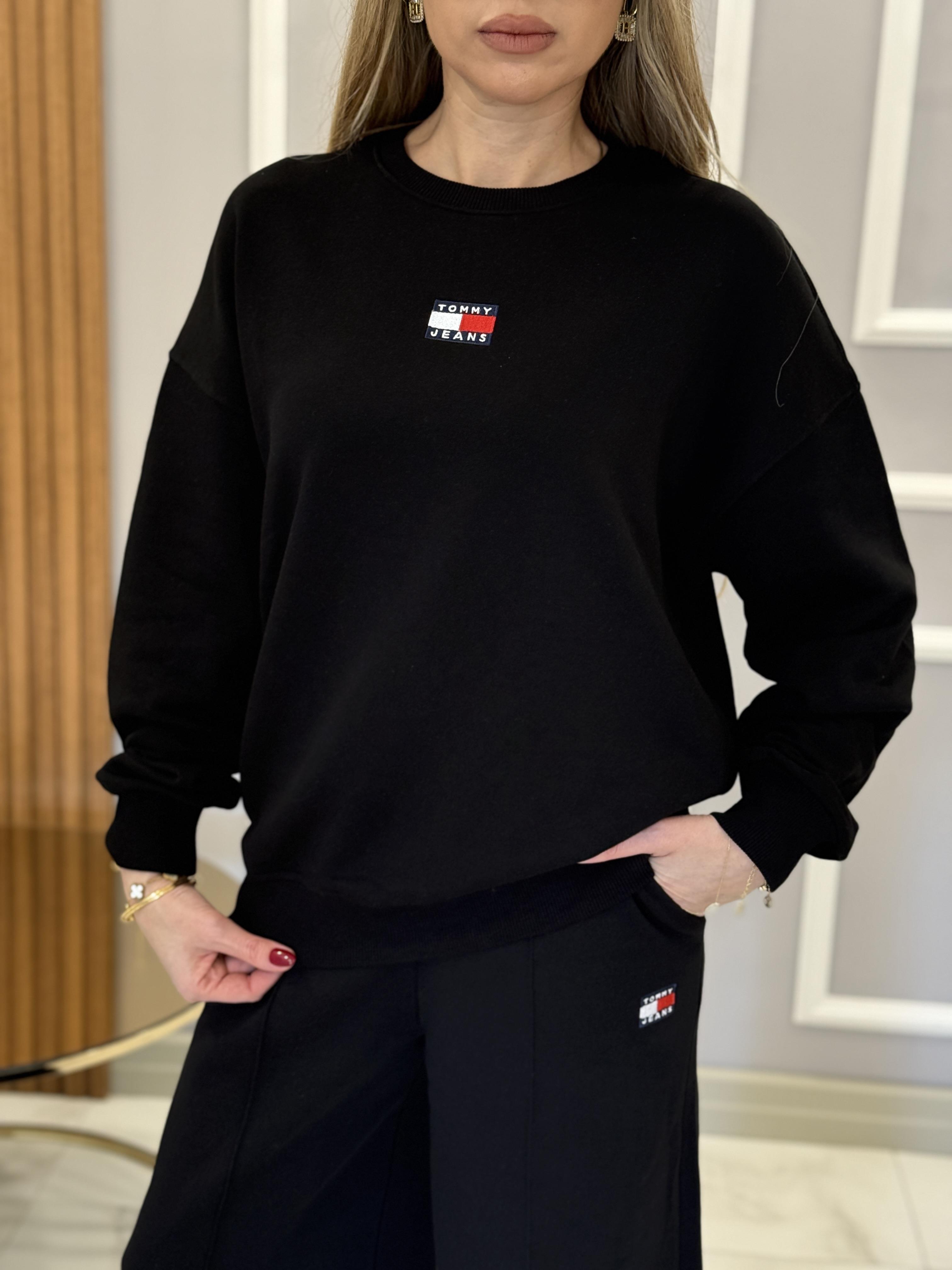 Th Siyah Sweatshirt Boy 65cm