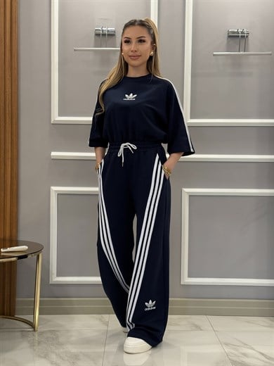 Ad-das Premium Nakış Yazılı Lacivert Takım 