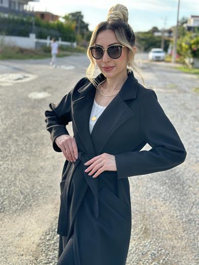 Alina Kaban Kuşaklı Siyah