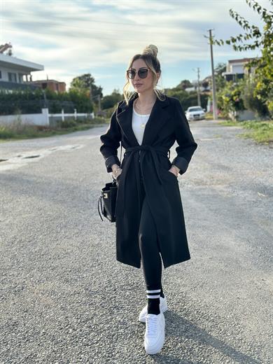 Alina Kaban Kuşaklı Siyah
