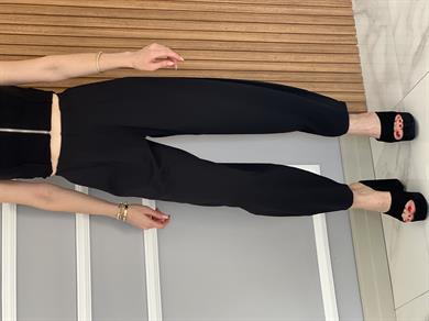 Beli Lastikli Pantolon Siyah