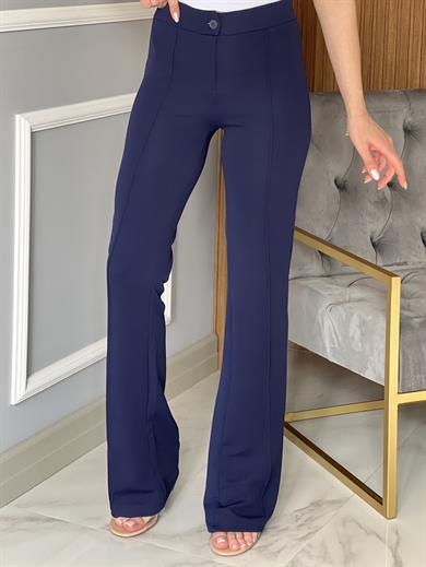 Biyeli Pantolon Lacivert