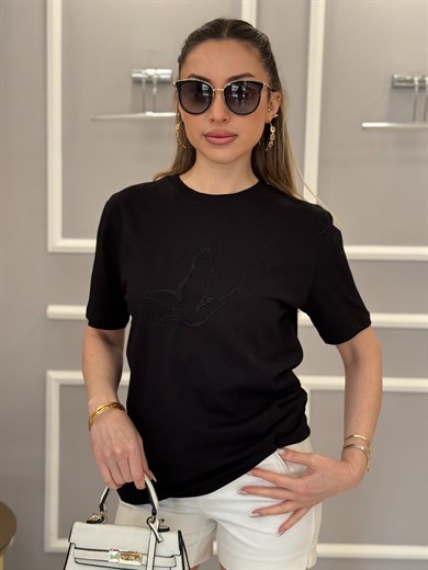 BN Premium Basic Siyah Tişört 
