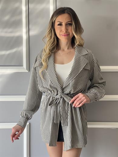 Çizgili Ceket 