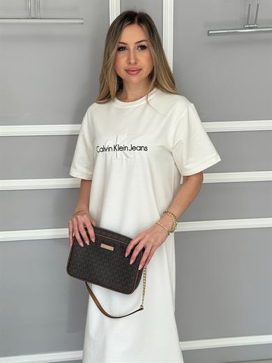 Cnk Boyu 106 cm Beyaz Elbise
