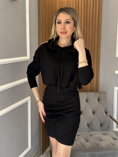 Elbise Modal Siyah