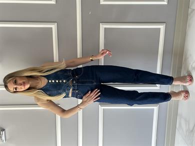 Jeans Mom Kalıp Lacivert