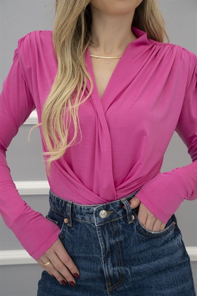 Kalida Vatkalı Body Pembe
