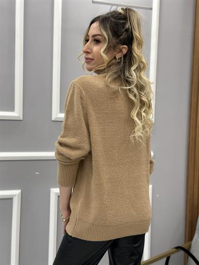 Kazak Balıkçı Yaka Camel