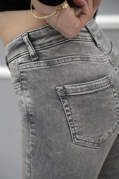 Kota Skinny Jean Gri