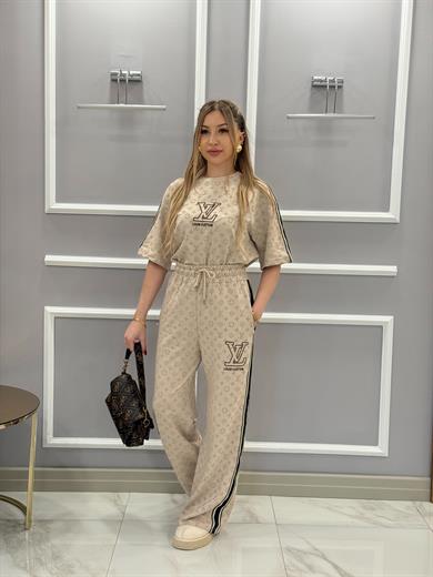 LN Premium Desenli Vizon Takım 