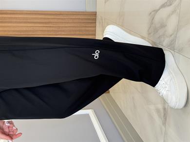 Lo Paraşüt Kumaş Pantolon Siyah