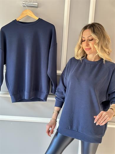 Mv Sweatshirt Lacivert