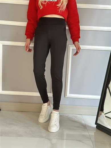 Oys Jogger Tayt Yandan Cepli Siyah