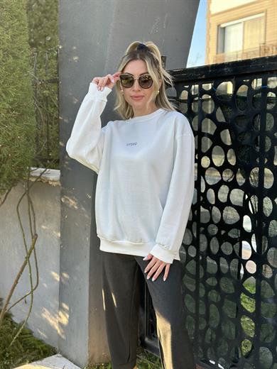 Oys Sweatshirt Ekru