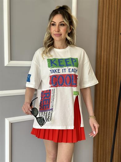 Premium Cool T-shirt  Ekru