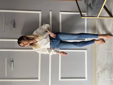 Push Up Jeans Mavi 
