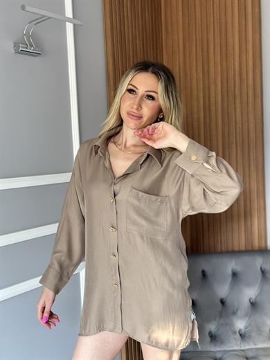 Salaş Gömlek Vizon