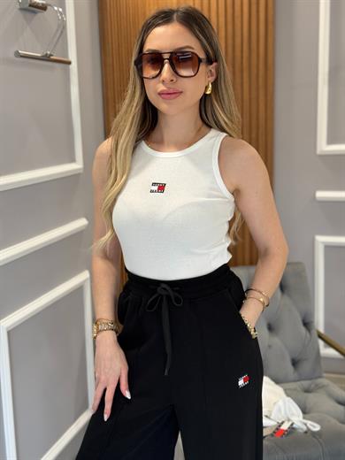 Th Likralı Atlet Beyaz