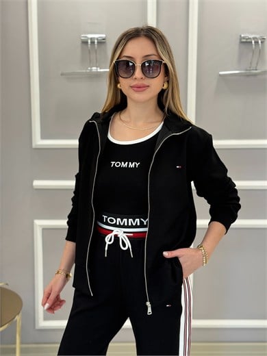 TH Premium Modal Kumaş 3lü Takım Siyah