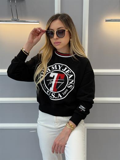 TH Sweat Siyah T Deatylı Boyu 52 cm 