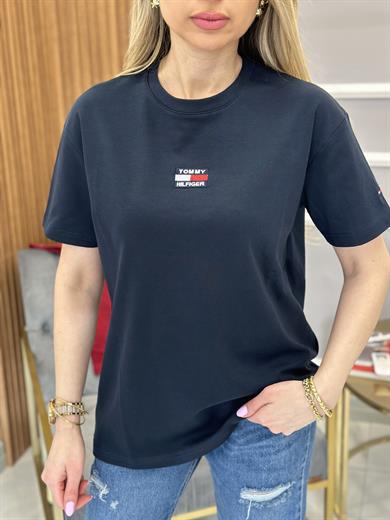 Th T-shirt Arma Detaylı Lacivert