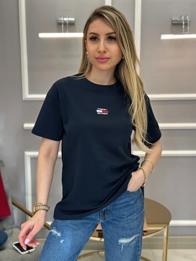 Th T-shirt Arma Detaylı Lacivert