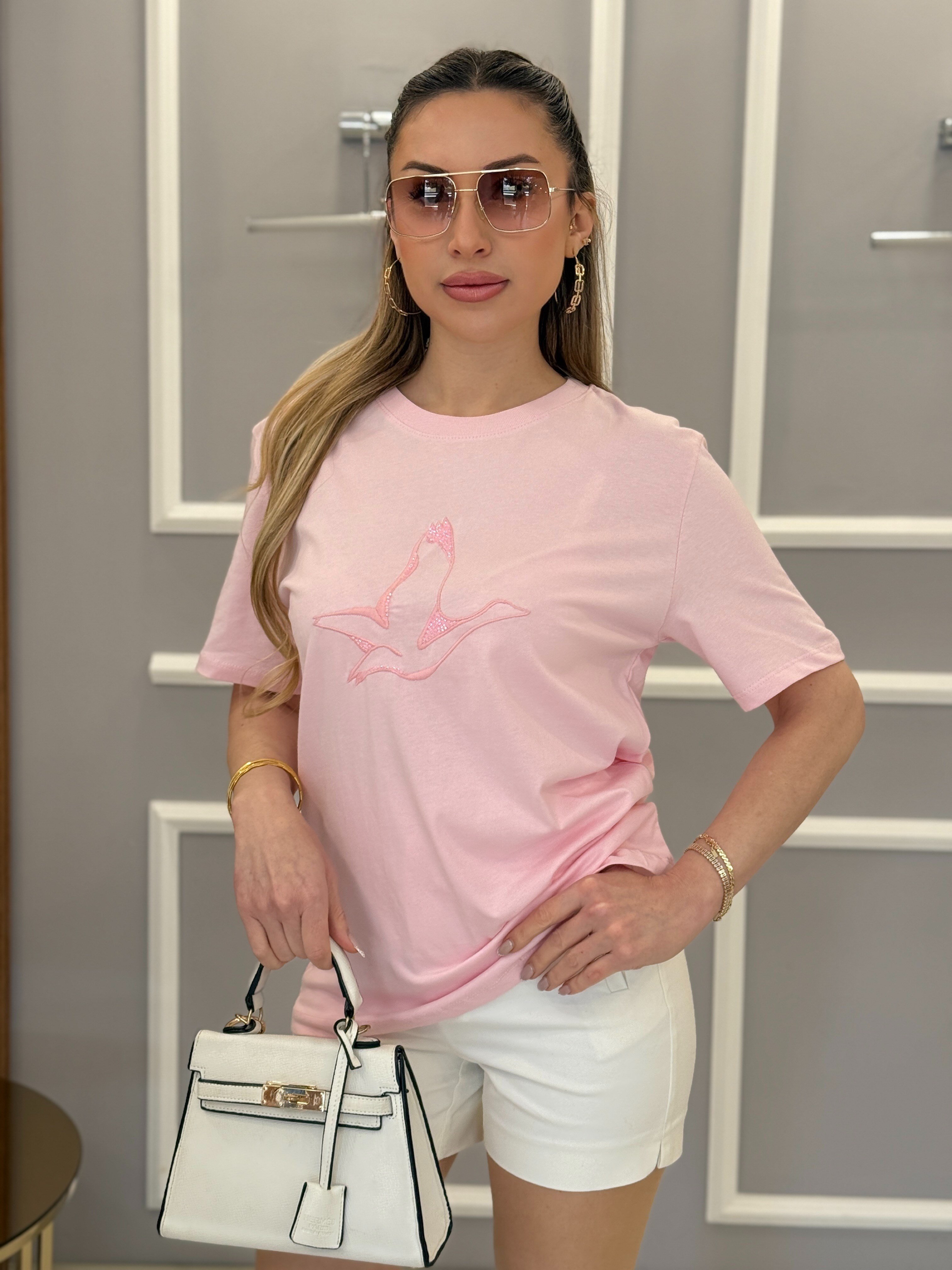 BN Premium Basic Pembe Tişört 