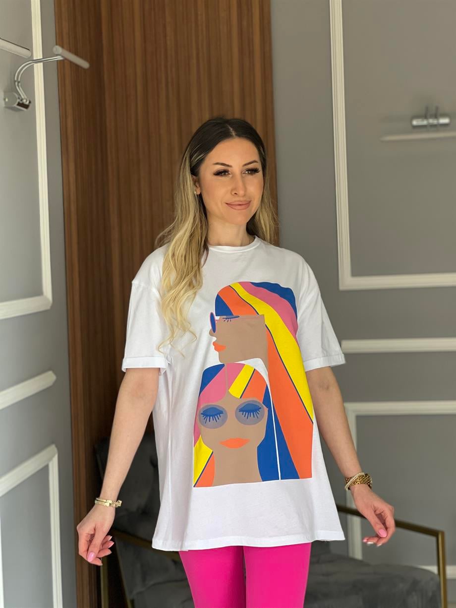 Çok Renkli Tshirt