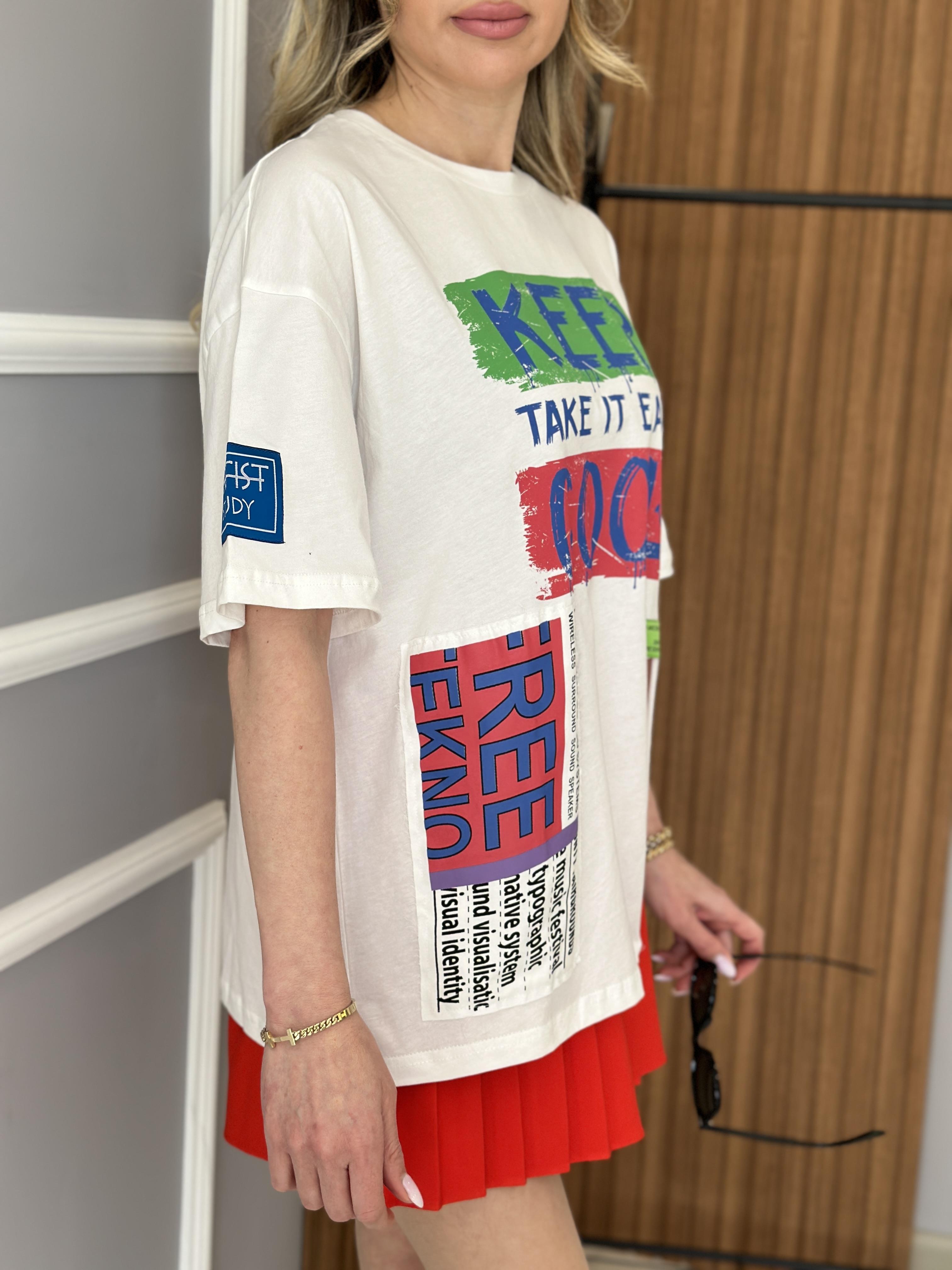 Premium Cool T-shirt  Ekru