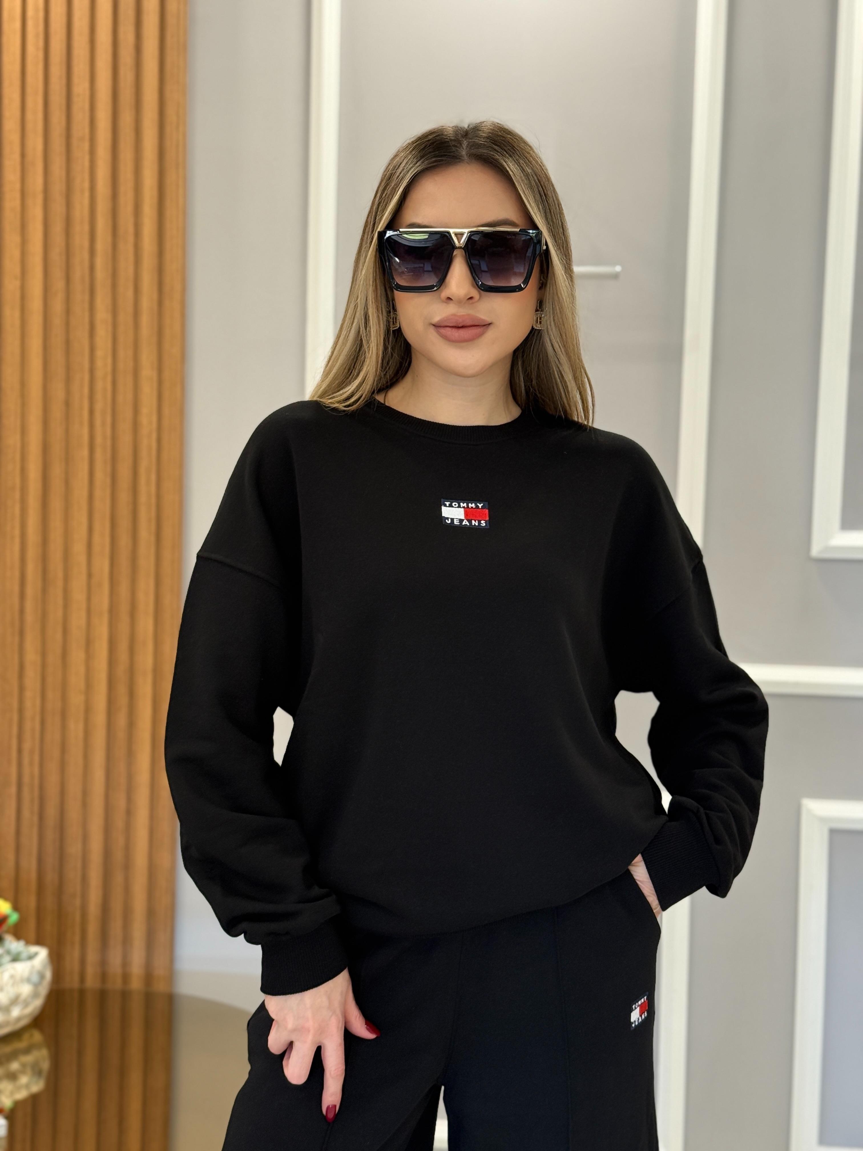 Th Siyah Sweatshirt Boy 65cm