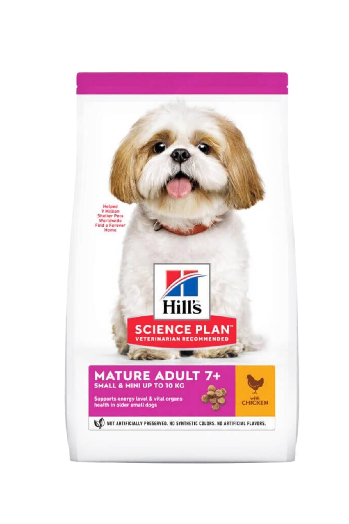 Hill's SCIENCE PLAN +7 Tavuklu ve Hindili Küçük Irk Olgun Köpek Maması 1,5kg