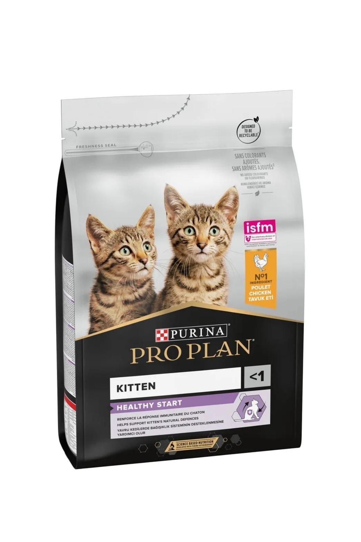 Proplan PRO PLAN Kitten Tavuklu Pirinçli Yavru Kedi Maması 3 kg
