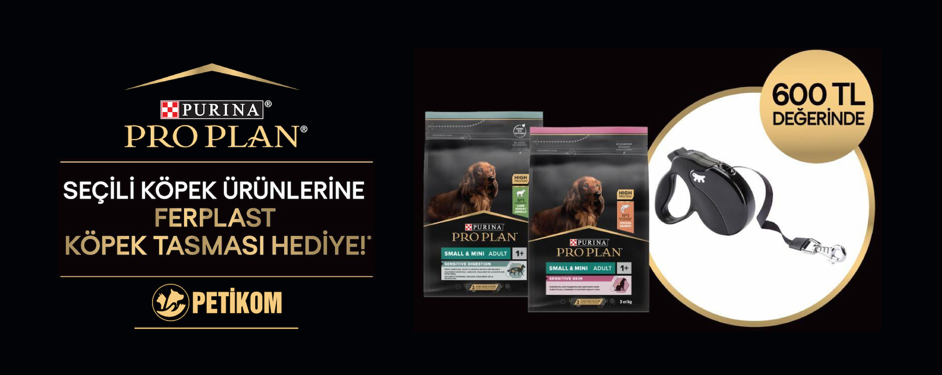 Purina ProPlan Ürünlerinde Ferplast Köpek Tasması Hediye