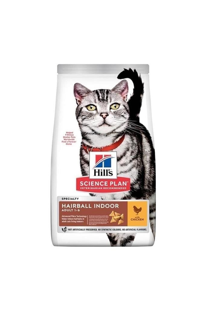 Hill's Hill's Science Plan Indoor Ev Kedileri Için Tavuklu Kedi Maması 1.5kg