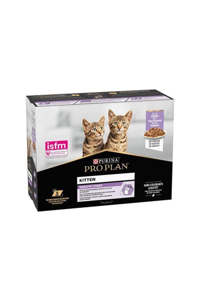 Pro Plan Pro Plan Kitten Pouch Hindili Yavru Kedi Konservesi 10 Adet 85 Gr